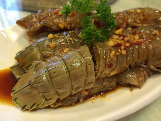 潮汕腌虾姑