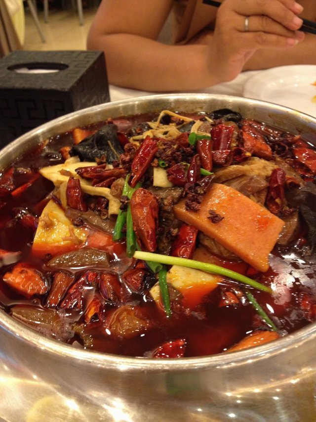 毛血旺