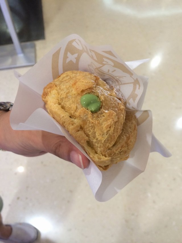 酥皮抹茶泡芙