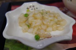 手剥虾仁面