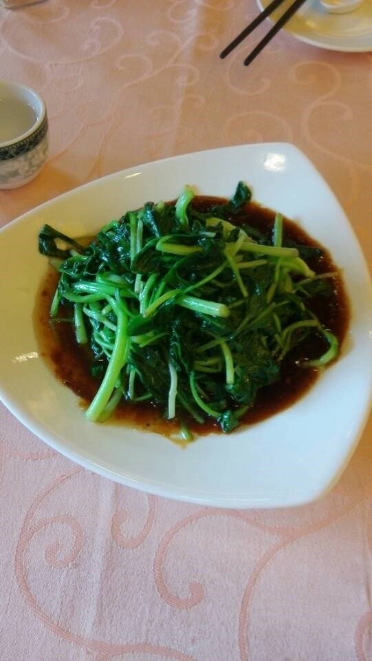 蚝油鸡毛菜