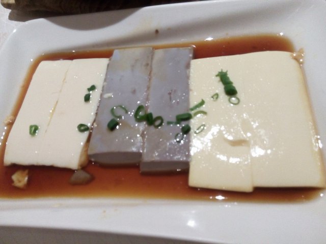 三色豆腐