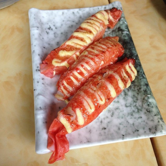 芝士炙烤蟹棒寿司