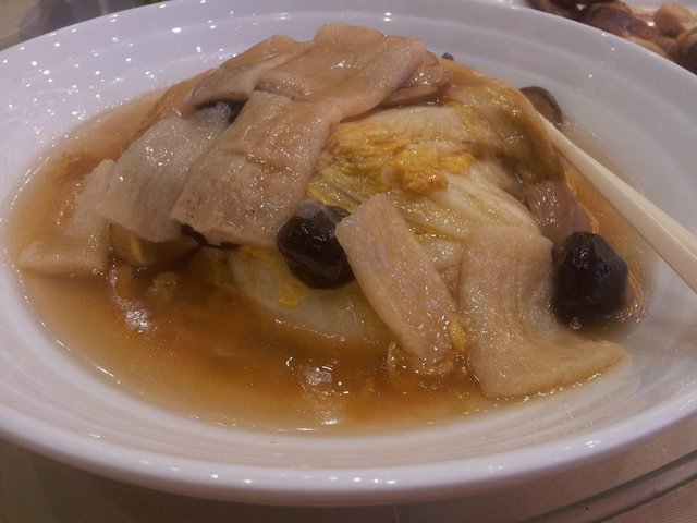 竹笙腿茸扒翡翠