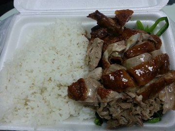 烧鸭饭