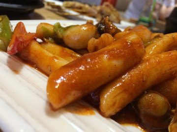 海鲜炒年糕