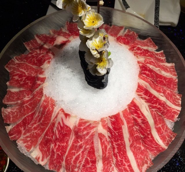 雪花牛肉