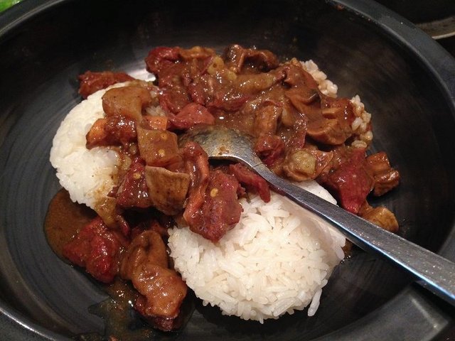 咖喱牛腩饭