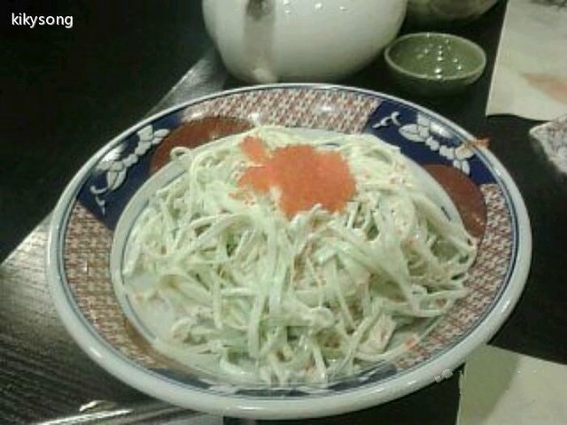 蟹子沙律