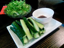 黄瓜和苦菊