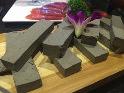 手工黑豆腐