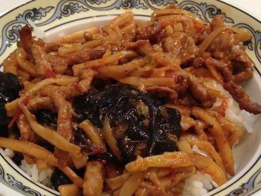 鱼香肉丝饭