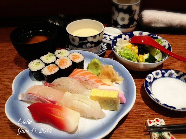 杂锦寿司套餐