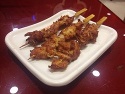 孜然鸡肉串