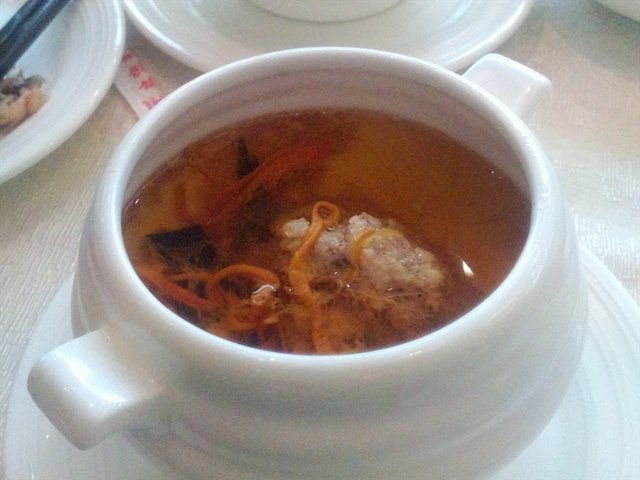 虫草花炖瘦肉汤