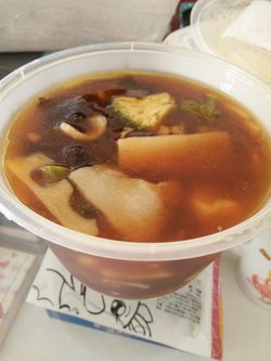 三鲜锅巴的料汁