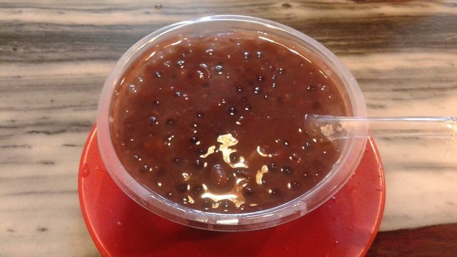 红豆沙西米露