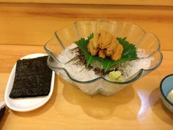 大份海胆刺身