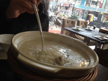 干贝排骨粥