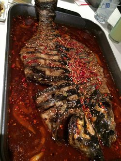 烤鲶鱼
