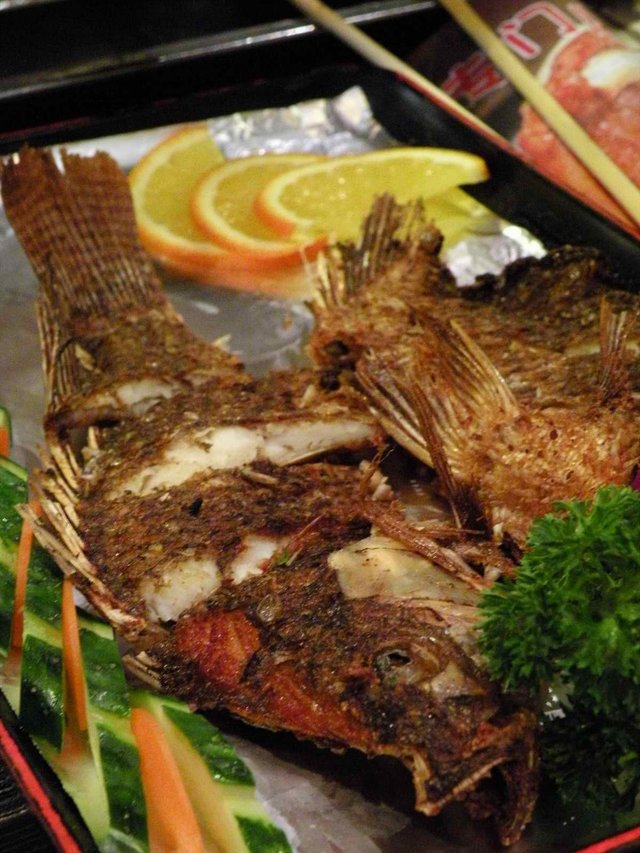 烤鱼