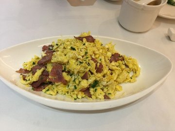 培根炒鸡蛋