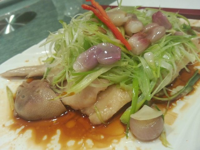 葱油文昌鸡