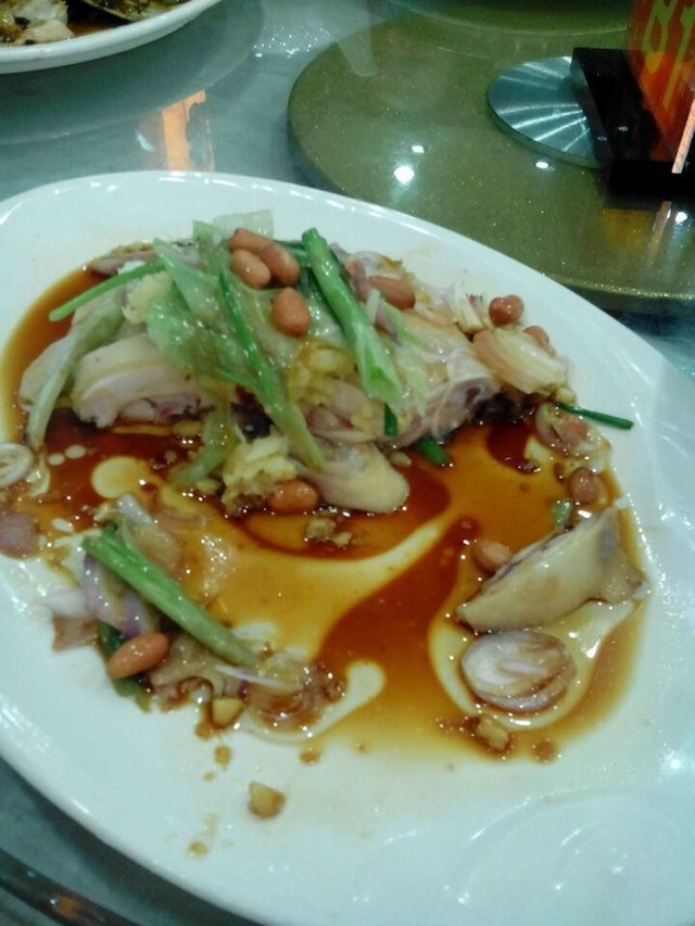 风味红葱头捞鸡