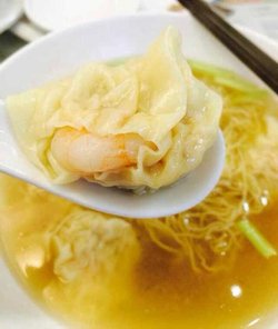 鲜虾云吞面