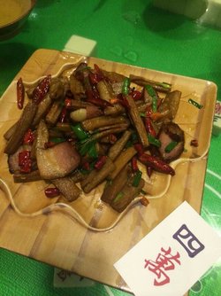 干咸菜炒腊肉