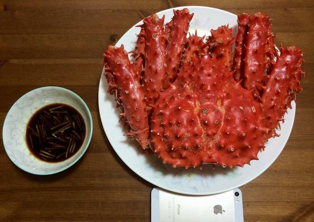 盐烤皇帝蟹