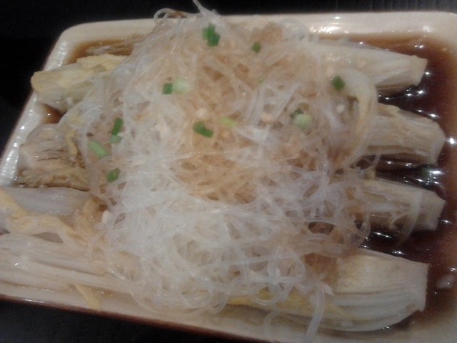 蒜蓉粉丝娃娃菜