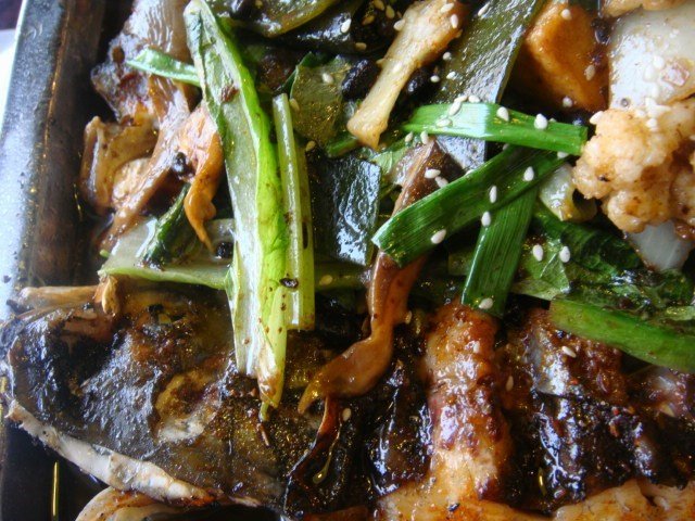 豆豉烤鱼
