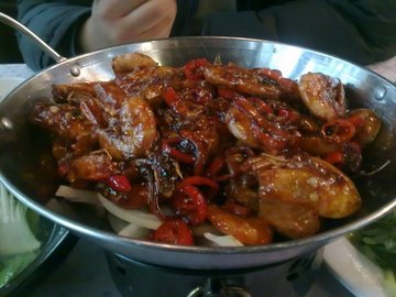 干锅虾