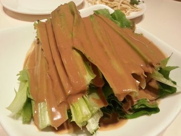 麻酱莜麦菜