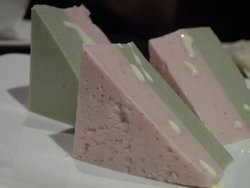 红腰豆绿茶糕