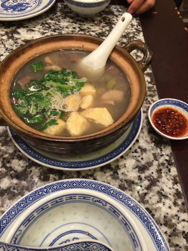 鸭血粉丝汤