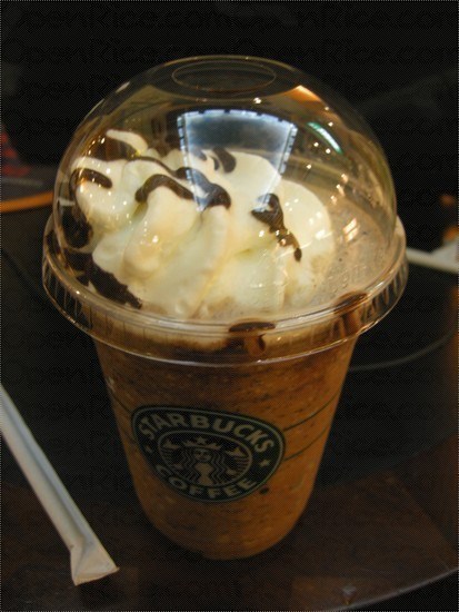 冰摩卡 - 朝外大街的星巴克咖啡)