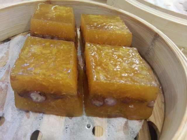 南国红豆金瓜糕
