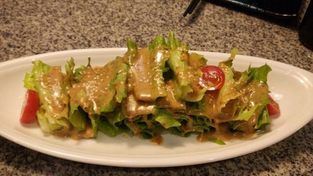 麻酱油麦菜
