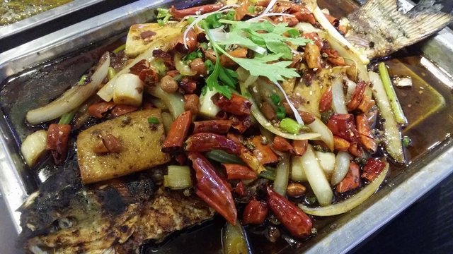 香辣烤鱼