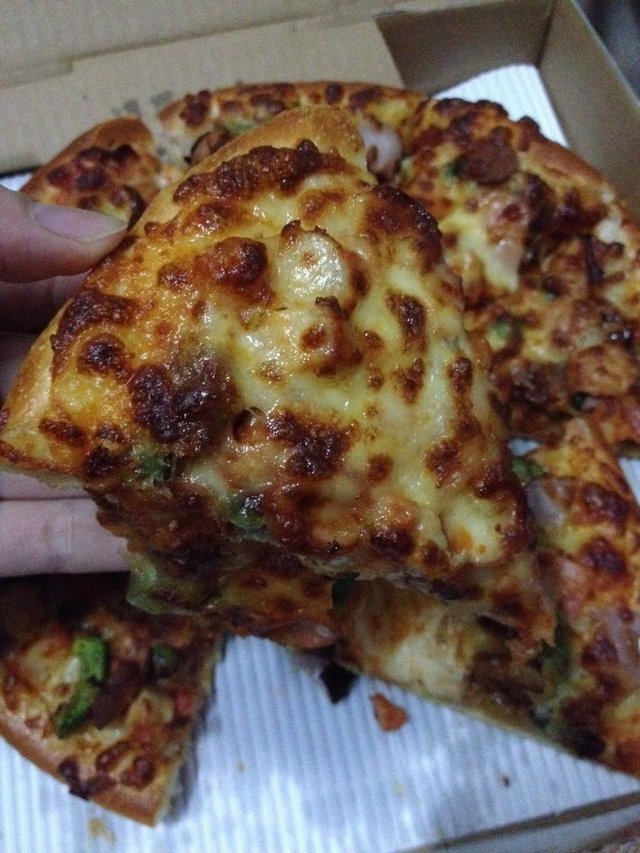 鸡肉核桃披萨