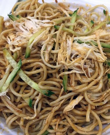 鸡丝凉面