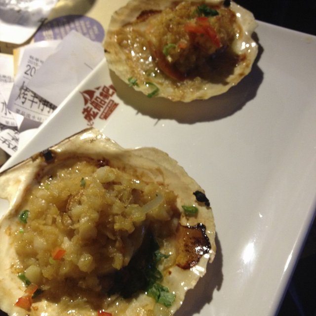 蒜蓉烤扇贝（单个）