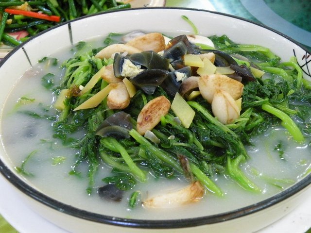 上汤青菜