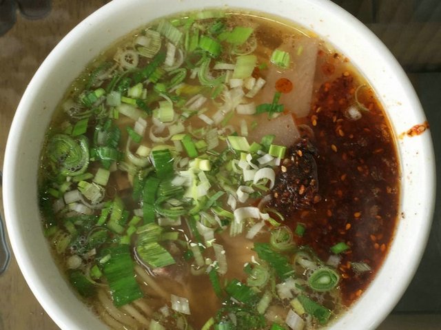 小碗牛肉拉面