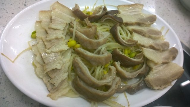 白切猪肚猪肉