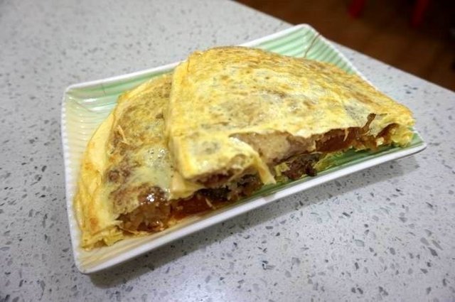 料足。蛋香煎过的表面香口很多。