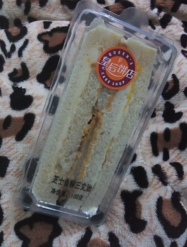 芝士鱼柳三明治