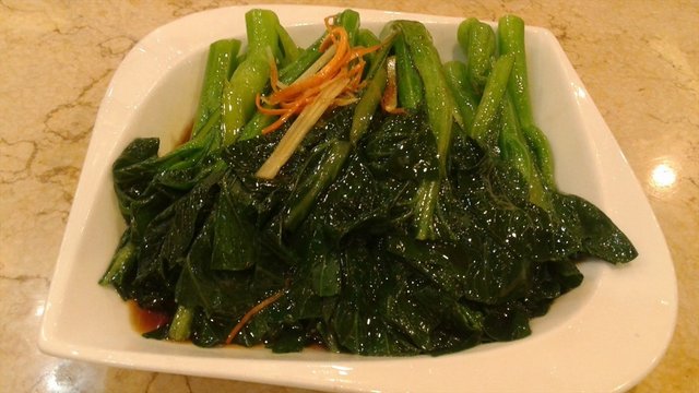 白灼靓菜心
